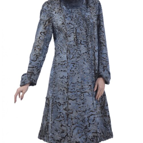 Naomi blue greece coat