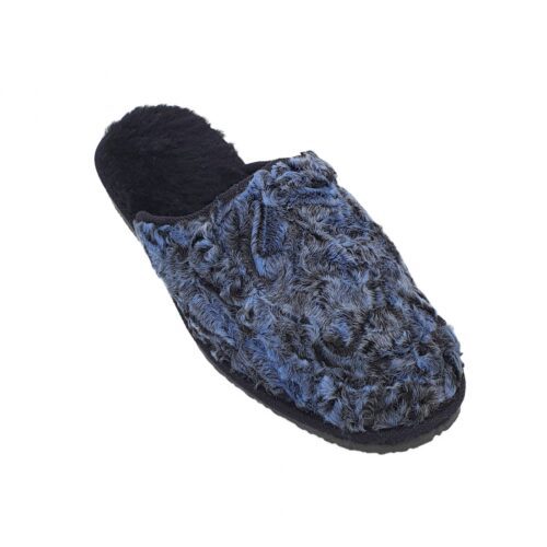 men slippers blue gris2